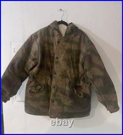 Mil-Tec WW2 German Splinter Pattern Camo Reversible Parka Winter Jacket REPRO