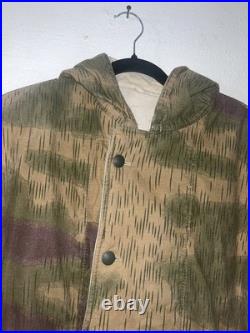 Mil-Tec WW2 German Splinter Pattern Camo Reversible Parka Winter Jacket REPRO