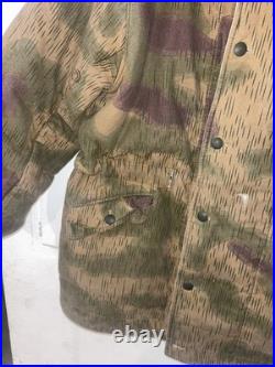 Mil-Tec WW2 German Splinter Pattern Camo Reversible Parka Winter Jacket REPRO