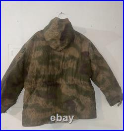 Mil-Tec WW2 German Splinter Pattern Camo Reversible Parka Winter Jacket REPRO