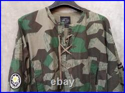 Mil-tec Wwii German Heer Army Splinter Camo Reversible Field Smock#11