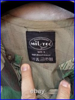 Mil-tec Wwii German Heer Army Splinter Camo Reversible Field Smock#11