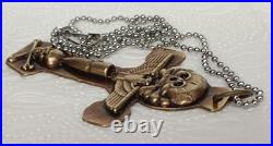 Military WW II Pendant skull imperial eagle with iron cross Military WW II Pendant skull imperial eagle with iron cross
