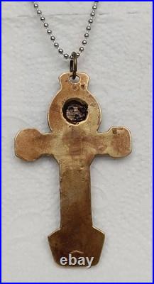 Military WW II Pendant skull imperial eagle with iron cross