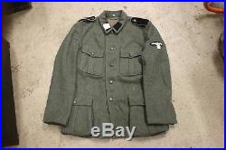 Movie Prop from Epic Estonian Movie 1944 WW2 German M40 Wool Tunic Jacket