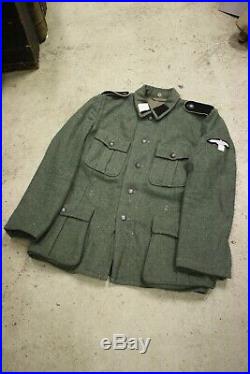 Movie Prop from Epic Estonian Movie 1944 WW2 German Waffen-SS M40 Wool Tunic