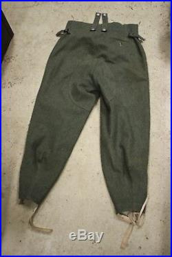 Movie Prop from Epic Estonian Movie 1944 WW2 German Waffen-SS M43 Wool Trousers