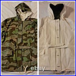 NEW- Reproduction Of A German WWII Splinter Reversible Parka, Size XXL