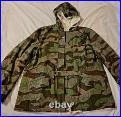 NEW- Reproduction Of A German WWII Splinter Reversible Parka, Size XXL