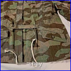 NEW- Reproduction Of A German WWII Splinter Reversible Parka, Size XXL