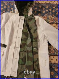NEW- Reproduction Of A German WWII Splinter Reversible Parka, Size XXL