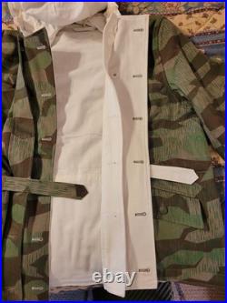 NEW- Reproduction Of A German WWII Splinter Reversible Parka, Size XXL