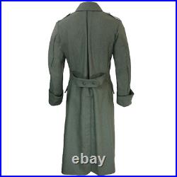 NEW WW2 German M40 Wool Green Greatcoat Generals Long Coat High Quality