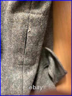NEW WWII GERMAN Wehrmacht NCO OVERCOAT GREATCOAT-XL 58R with Field Cap & Gloves