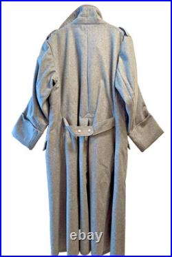 NEW WWII GERMAN Wehrmacht NCO OVERCOAT GREATCOAT-XL 58R with Field Cap & Gloves