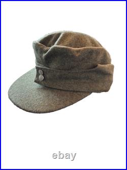 NEW WWII GERMAN Wehrmacht NCO OVERCOAT GREATCOAT-XL 58R with Field Cap & Gloves