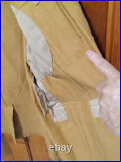 NOS! Repro WW2 German Afrika Korps Jacket with Signals Tabs, USA Seller
