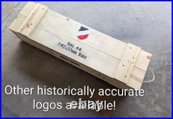Nazi Germany StG44 Storage Crate/Box (Custom Label/Logo Options)