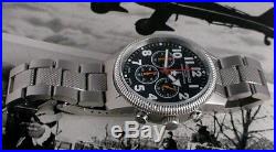 New German Chronograph Air Force Luftwaffe Officers Model Wrist