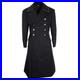 New German M32 Gabardine Officer Coat WW2 Repro Great Trench Black Army Jacket
