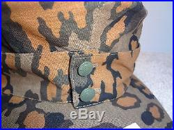 New Repro German Elite WWII M43 Fall Camo Field Cap Size Extra Large 60-61