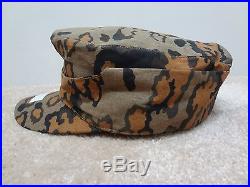 New Repro German Elite WWII M43 Fall Camo Field Cap Size Extra Large 60-61