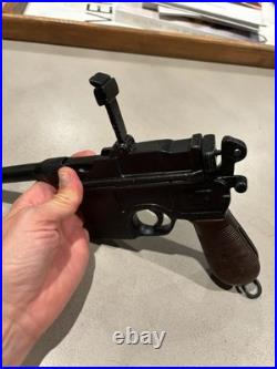Non-Firing Denix Replica 1896 Mauser Automatic Pistol Used Non-Firing Denix Replica 1896 Mauser Automatic Pistol Used