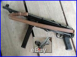 Non-Firing Replica Schmeisser Submachine Gun MP 40 Waffen SS Prop With Sling