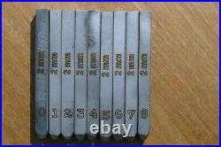 Number stamps for the British Lee Enfield 2 mm