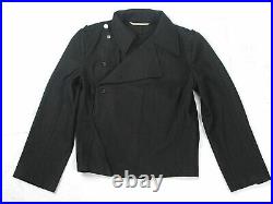 ONL SIZE XXXL German Heer Panzer Black Wool Jacket & Trousers suit