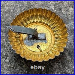 ORIGINAL WWII WW2 German Ukrainian Foreign Volunteer Cap Hat Cockade