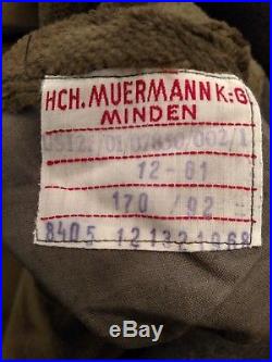 Old West German heavy overcoat Kradmantel Whermacht WWII
