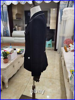 Only SIZE L GERMAN ELITE M32 BLACK WOOL TUNIC AND BREECHES
