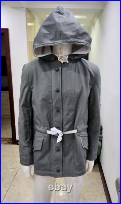 Only SIZE S GERMAN ARMY MOUSE GREY & WHITE WINTER REVERSIBLE PARKA