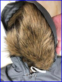 Only SIZE XXL WW2 GERMAN M43 MOUSE GREY RABBIT FUR WINTER PARKA GREAT COAT