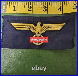 Original Kreigsmarine Breast Patch Eagle (Kriegsmarine Brustadler) German WW2