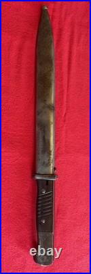 Original WW2 Era German K 98 Commercial, Unmarked Bayonet & Scabbard