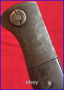 Original WW2 Era German K 98 Commercial, Unmarked Bayonet & Scabbard