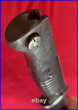 Original WW2 Era German K 98 Commercial, Unmarked Bayonet & Scabbard