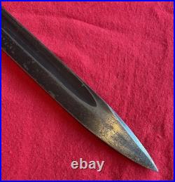 Original WW2 Era German K 98 Commercial, Unmarked Bayonet & Scabbard