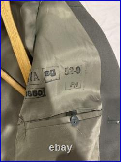 Original WW2 German Fieldgrey Wool Coat M52