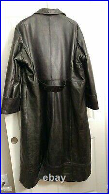 Original WW2 German greatcoat, leather