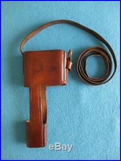 Original leather holster for Mauser C96 Red 9 WW1 Germany RaRe