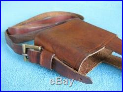 Original leather holster for Mauser C96 Red 9 WW1 Germany RaRe