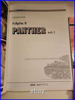 PANTHER TANK POWER / Pzkpfw. V Polish/English Publication 5' Volume Pb Set