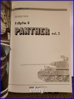 PANTHER TANK POWER / Pzkpfw. V Polish/English Publication 5' Volume Pb Set