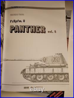 PANTHER TANK POWER / Pzkpfw. V Polish/English Publication 5' Volume Pb Set
