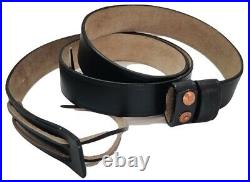 (Pack of 10)British WWI & WWII Lee Enfield SMLE Leather Rifle Sling Black