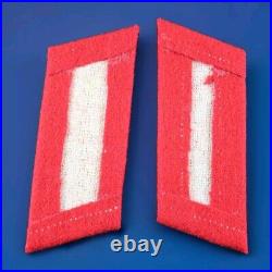 Pair of German World War II Style Army HEER General Collar Tabs
