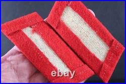 Pair of German World War II Style Army HEER General Collar Tabs